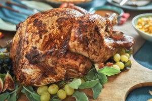 Deep fried turkey made with JD Farms Specialty Turkey